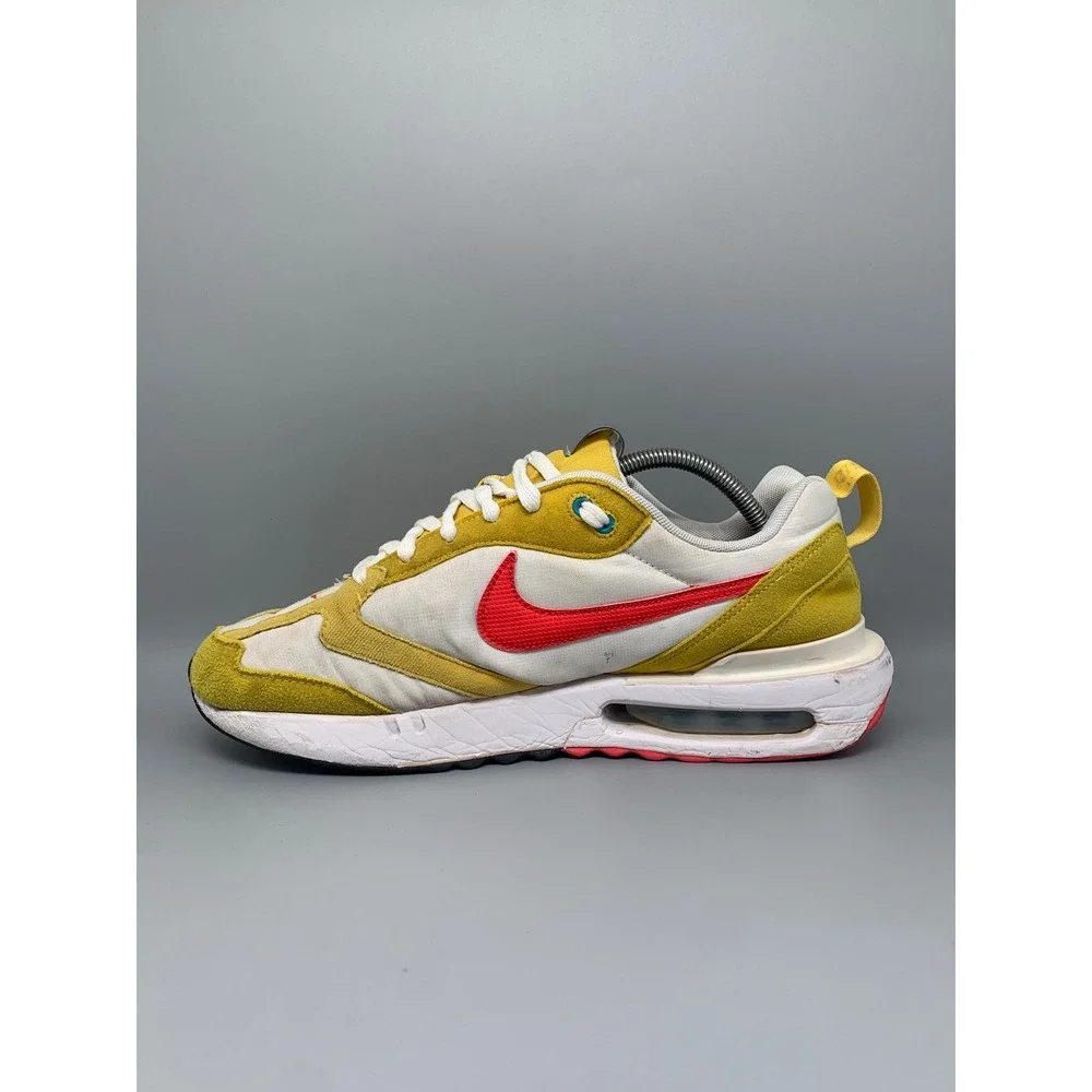 Nike Air Max Dawn Yellow Red Running Shoes DQ7643-700 Men's Sz 10‎